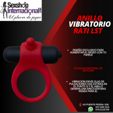 ANILLO VIBRATORIO RATI LST CON ESTIMULADOR CLÍTORIS SEXSHOP